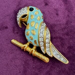Vintage Ciro Parrot Brooch/ Pendant